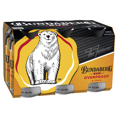Bundaberg Op Cola Cans 375mL Pack 6 | Liquorland