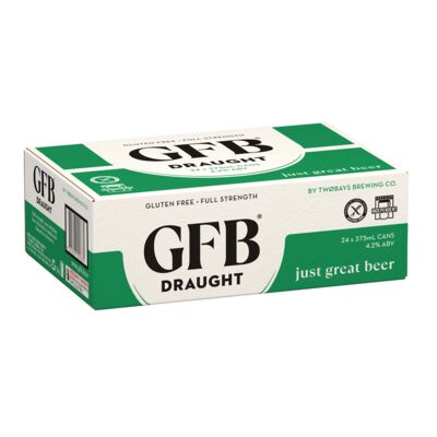 Gfb Gluten Free Draught Can 375mL Carton 24 | Liquorland
