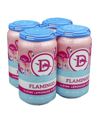 Dainton Flamingo Pink Lemonade Sour Can 355mL Pack 4 | Liquorland