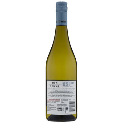Two Towns Adelaide Hills Sauvignon Blanc 750mL Each | Liquorland