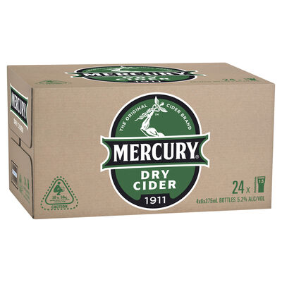 Mercury Special Dry Cider Bottle 375mL Carton 24 | Liquorland