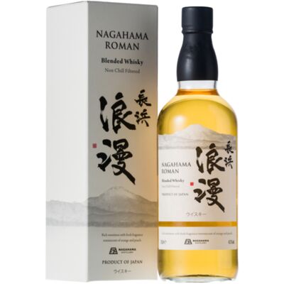 Nagahama Roman Blended Japanese Whisky 700mL Each | Liquorland