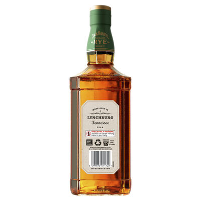 Jack Daniels Straight Rye Whiskey 700mL Each | Liquorland
