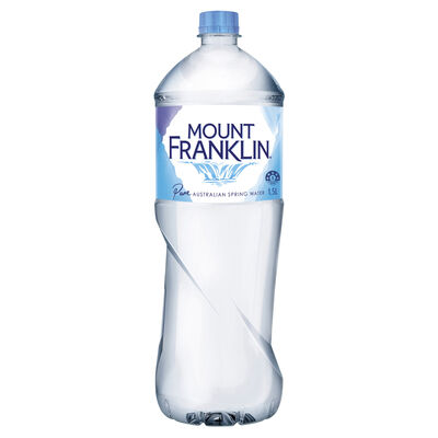 Mount Franklin Spring Water Natural 1 5l Each | Liquorland