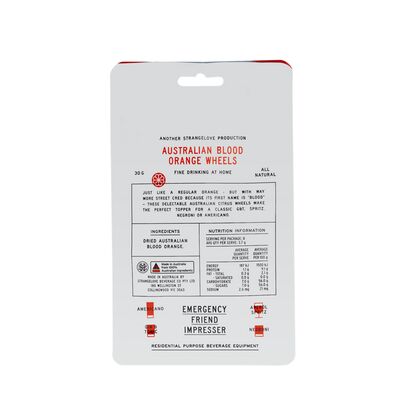 Strangelove Tipple Topper Blood Orange 30gr Each | Liquorland