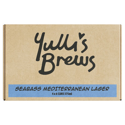 Yulli S Seabass Mediterranean Lager Can 375mL Carton 24 | Liquorland