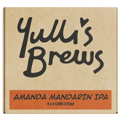Yulli S Amanda Mandarin Ipa Can 375mL Carton 16 | Liquorland