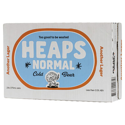 Heaps Normal Another Lager Can 375mL Carton 24 | Liquorland