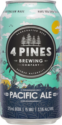 4 Pines Brewing Pacific Ale Can 375mL Each | Liquorland