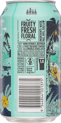 4 Pines Brewing Pacific Ale Can 375mL Each | Liquorland