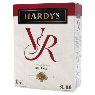 Hardys Vr Shiraz 3l Each | Liquorland