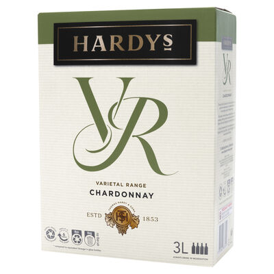 Hardys Vr Chardonnay 3l Each | Liquorland
