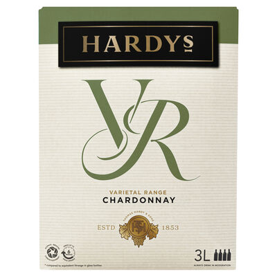 Hardys Vr Chardonnay 3l Each | Liquorland
