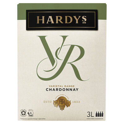 Hardys Vr Chardonnay 3l Each | Liquorland