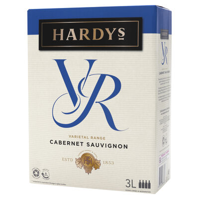 Hardys Vr Cabernet Sauvignon 3l Each | Liquorland