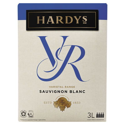 Hardys Vr Sauvignon Blanc 3l Each | Liquorland