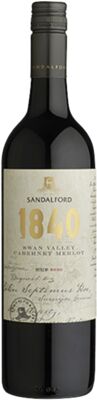 Sandalford 1840 Range Cabernet Merlot 750mL Each | Liquorland