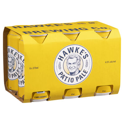 Hawke S Patio Pale Can 375mL Pack 6 | Liquorland