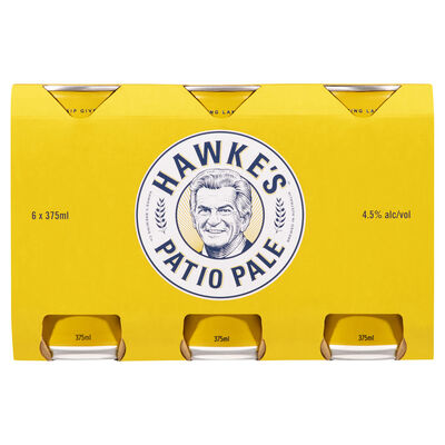 Hawke S Patio Pale Can 375mL Pack 6 | Liquorland
