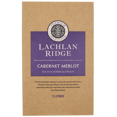 Lachlan Ridge Cabernet Merlot Cask 2l Each | Liquorland