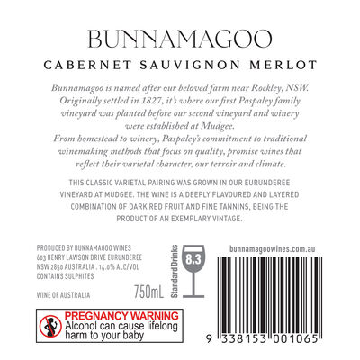Bunnamagoo Cabernet Sauvignon Merlot 750mL Each | Liquorland