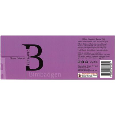 Bimbadgen Hunter Valley Shiraz Cabernet 750mL Each | Liquorland