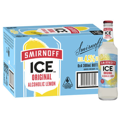 Smirnoff Ice Red Bottles 300mL Carton 24 | undefined