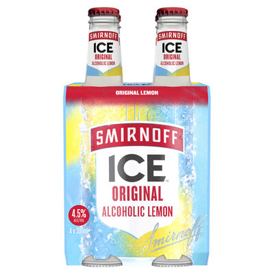 Smirnoff Ice Red Bottles 300mL Pack 4 | Liquorland