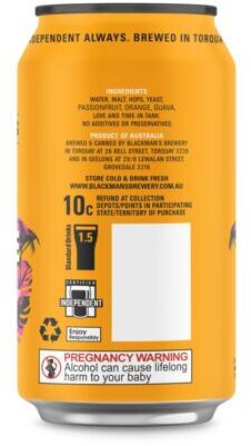 Blackmans Ernie Hazy Pale Can 375mL Pack 4 | Liquorland
