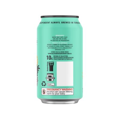 Blackmans Mervyn Pale Ale Can 375mL Each | Liquorland
