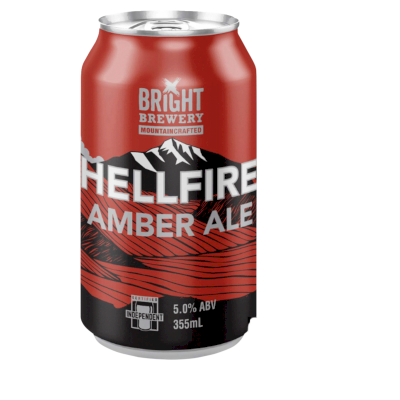Bright Brewery Helfire Amber Ale Can 355mL Carton 24 | Liquorland
