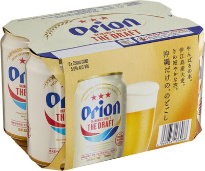Orion The Draft Can 350mL Pack 6 | Liquorland