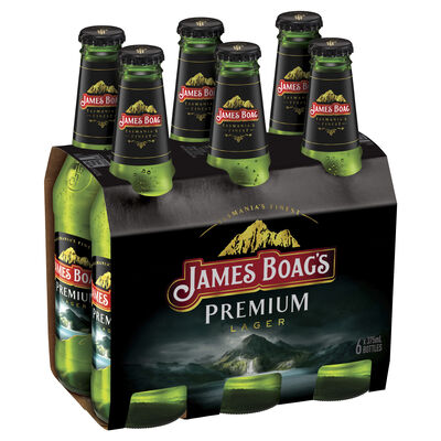 James Boags Premium Bottle 375mL Pack 6 | Liquorland