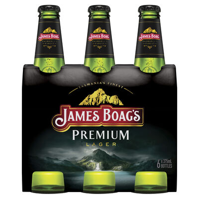 James Boags Premium Bottle 375mL Pack 6 | Liquorland