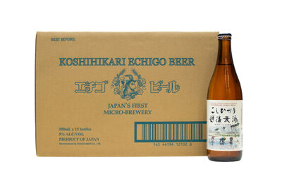 Koshihikari Echigo Beer Bottle 500mL Carton 15 | undefined