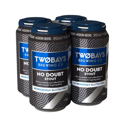 Two Bays Gluten Free No Doubt Stout Can 375mL Pack 4 | Liquorland
