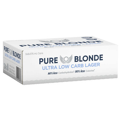 Pure Blonde Can 375mL Carton 24 | Liquorland
