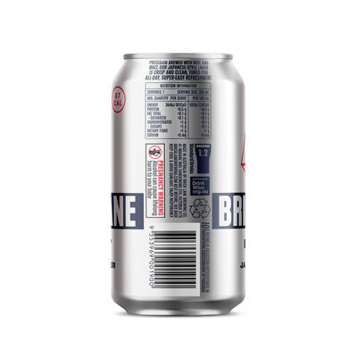 Brick Lane Hi Fi Dry Japanese No Carb Lager Can 355mL Each | Liquorland