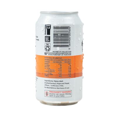 Travla Mid Strength Lager Can 375mL Each | Liquorland