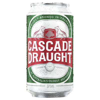 Cascade Draught Can 375mL Each | Liquorland