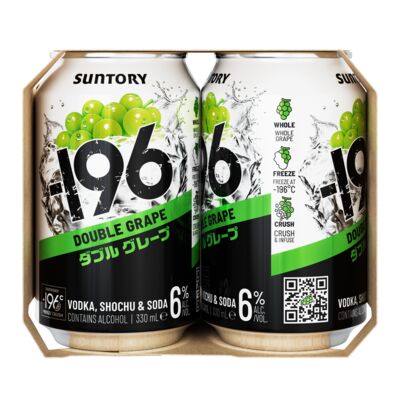  196 Double Grape 6 Can 330mL Pack 4 | Liquorland