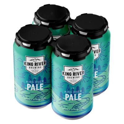 King River Pale Can 375mL Pack 4 | Liquorland