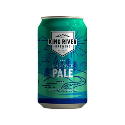 King River Pale Can 375mL Each | Liquorland
