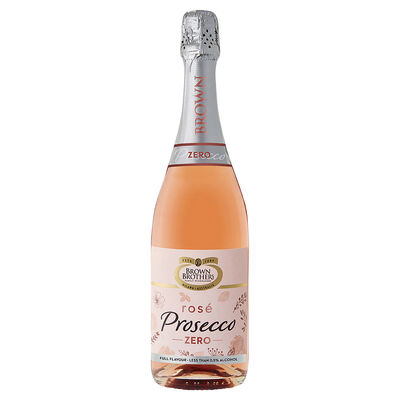 Brown Brothers Prosecco Rose Zero 750mL Each | Liquorland