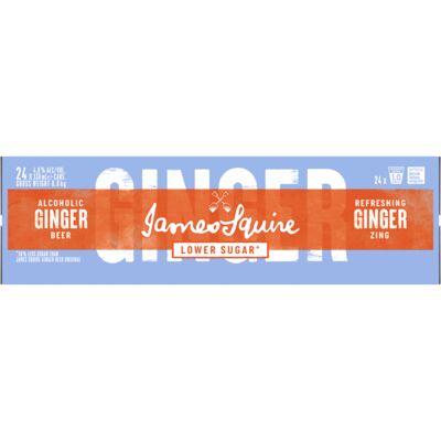 James Squire Ginger Beer Low Sugar Can 330mL Carton 24 | Liquorland