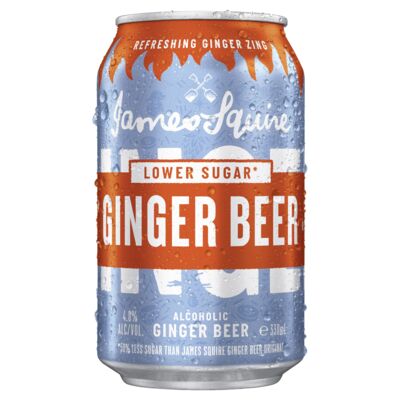 James Squire Ginger Beer Low Sugar Can 330mL Carton 24 | Liquorland