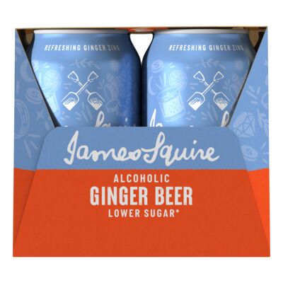 James Squire Ginger Beer Low Sugar Can 330mL Pack 6 | Liquorland