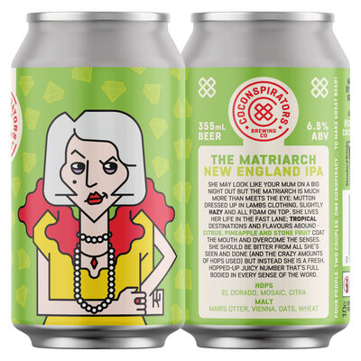 Co Conspirators The Matriarch Neipa Can 355mL Pack 4 | Liquorland