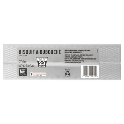 Bisquit Dubouche Xo Cognac 700mL Each | Liquorland