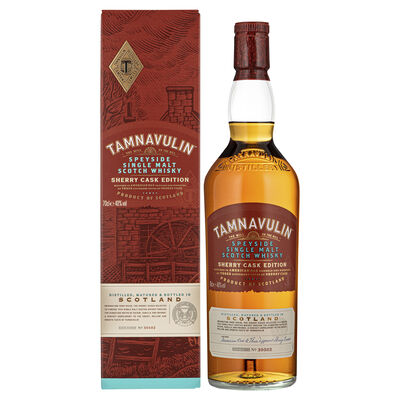 Tamnavulin Sherry Cask Single Malt Scotch Whisky 700mL Each | Liquorland